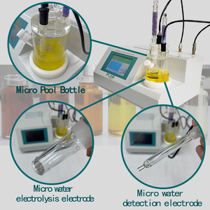 PUSH Elektrischer Karl-Fischer-Feuchtigkeitsanalysator Karl-Fischer-Feuchtigkeits- und Wassergehalt-Testgerät Karl-Fischer-Feuchtigkeitsmessgerät - Product Image 2