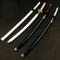 Épée en alliage de zinc miniature pas chère, DS Katana 25,5 cm, jouets en métal