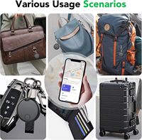 Mini traceur GPS/GPRS 2G+LBS Bluetooth en temps réel pour animaux de compagnie, enfants et voitures