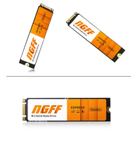 Ymeiton M.2 NGFF 2280 SSD Kecepatan Tinggi NGFF 120/128/240/256G untuk Desktop Laptop Bekas Refurbished Mendukung OEM Berwarna-warni