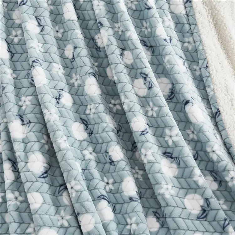 Werfen Sie Kinder Soft Big Winter für Baby Quilt Gemütlichen Teppich Sublimation Rohlinge Größe Benutzer definierte Kleinkind Flanell Schlafen Minky Decke