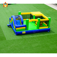 Jeux gonflables de terrain de jeu de videur de trampoline de location de partie pour des enfants et la taille adulte 10*6m/inflables