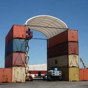 40ft 20ft Container Dome Zelt Lagerung Warehouse Shelter