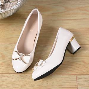 Zapatos Mary Jane de Invierno Andorran con Punta Abierta, Suela de PVC y Parte Superior de Cuero Sintético - Product Image 4