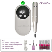 Perceuse à ongles 50000 tr/min, embouts de perceuse à ongles, 1200 mAh, 36 W, 101L, perceuse à ongles électrique professionnelle