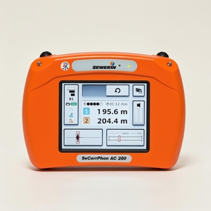 SEWERIN SeCorrPhon AC200, Localizador de Fugas en Tuberías de Agua Subterráneas 3 en 1 con Función de Escucha y Detección en el Suelo - Product Image 4