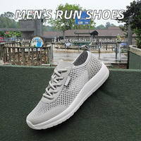 Chaussures de course légères pour hommes, printemps-été, confortables, tailles 39-48, respirantes, baskets de mode pour l'extérieur, semelle intermédiaire en EVA