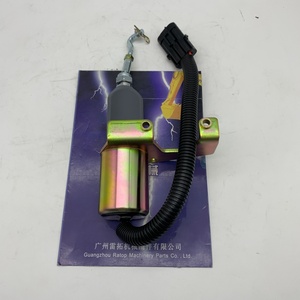 โซลินอยด์วาล์วหยุดปิดเครื่องขุด24V SD-008A2 C5254169 4942879สำหรับเครื่องยนต์6CT - Product Image 1