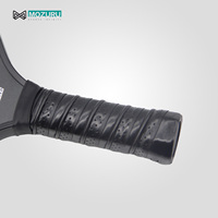 MOZURU Raquette de Pickleball de haute qualité en fibre de carbone T700, épaisseur courte, noir