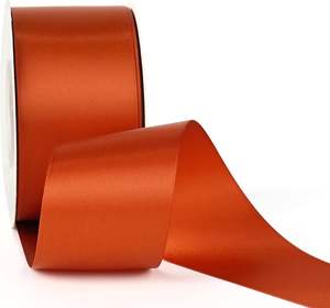 OKAY Ruban de satin de 2 pouces de large de luxe 196 couleurs Décoration en terre cuite 100 Yards 100% Polyester Style double face - Product Image 2