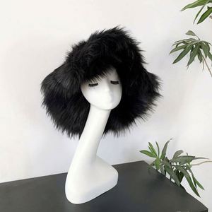 หมวกบักเก็ตขนเฟอร์แฟชั่นสำหรับทุกเพศ รุ่นหนานุ่ม อุ่นสบาย เหมาะสำหรับฤดูใบไม้ร่วงและฤดูหนาว ใช้ได้ทั้งกิจกรรมกลางแจ้ง ตกปลา ท่องเที่ยว ปั่นจักรยาน และใช้ในชีวิตประจำวัน - Product Image 5