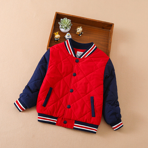 Chaquetas Bomber de Alta Calidad Estilo Occidental para Niños, Chaquetas Bomber Bordadas con Diseño Argyle para Niños de 3 a 12 Años - Product Image 2