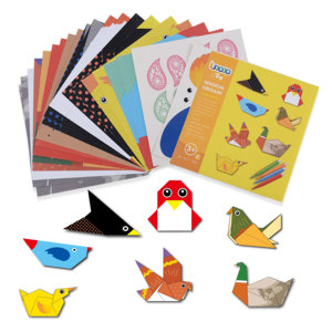 <span class=keywords><strong>Jeu</strong></span> <span class=keywords><strong>origami</strong></span> coloré pour enfants, ensemble de <span class=keywords><strong>jeu</strong></span> manuel 3D, à grue, DIY - Product Image 1