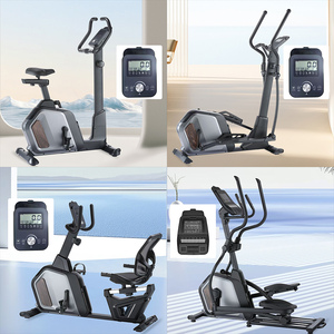 <span class=keywords><strong>Vélo</strong></span> d'exercice couché à faible impact, respectueux des <span class=keywords><strong>genoux</strong></span>, magnétique interne bidirectionnel, avec écran LCD pour la maison - Product Image 3