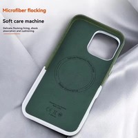 Pour iPhone 16 Pro Max étui double couleur couverture magnétique iPhones 16 Plus 15 14 13 12 fente pour carte en cuir coque de téléphone accessoires 2024