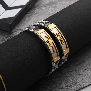 <strong>Mesh</strong> Titanium Steel <strong>Bracelet</strong> Personality Scorpion / Cross Hollow Out <strong>Bracelet</strong> - Product Image 4