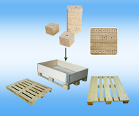 Machine de pressage de sciure de bois CNC, double tenonneuse à bois, machine de pressage à chaud de blocs de bois