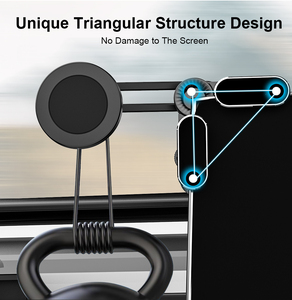 Support magnétique pour téléphone de voiture pour Tesla Model Y/3/S/X, accessoires pour véhicules à énergie nouvelle, support d'écran de contrôle central de la voiture - Product Image 3