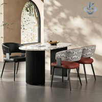 Chaise de salle à manger moderne haut de gamme de style nordique pour hôtel, restaurant, maison, bureau, chaise de dîner pour salle à manger