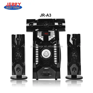 JERRY HiFi audio 3.1ch home theater woofer system bluetooth speakers bass high quality loud MP3 Songs