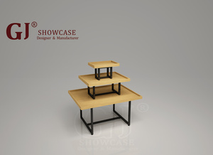 Estantes Exhibición <span class=keywords><strong>de</strong></span> Frutas y Verduras para Supermercado, Estante <span class=keywords><strong>de</strong></span> Madera para Exhibición <span class=keywords><strong>de</strong></span> Frutas y Verduras - Product Image 5