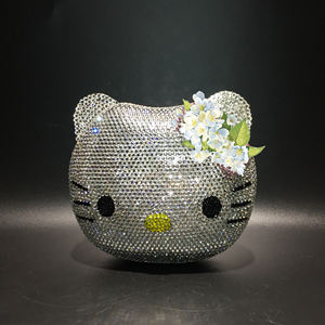 उत्कृष्ट बिल्ली आकार प्यारा गैंडा बैग जन्मदिन की पार्टी महिलाओं की शाम बैग - Product Image 5