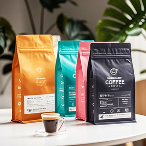 Sacchetti Personalizzati Richiudibili <span class=keywords><strong>per</strong></span> Caffè 100g 500g, Buste in Plastica Mylar <span class=keywords><strong>per</strong></span> Confezionamento, Sacchetti <span class=keywords><strong>per</strong></span> Proteine in Polvere e Caffè - Product Image 5