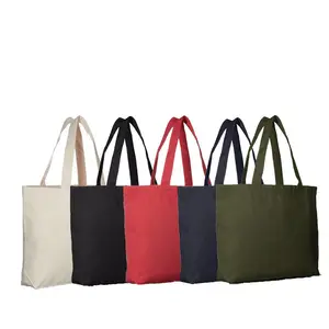 韩国简约定制logo大容量帆布袋棉布包可重复使用的超市购物手提包