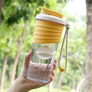 Botella Mezcladora Portátil para Bebidas de Proteína de Suero, con Batidor para Mezclar, Ideal para Entrenamientos, de Plástico - Product Image 4