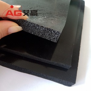 Tiêu chuẩn thương mại đóng cửa di động Silicone foming cao su màu đỏ Silicone bọt tấm cao su cho máy ép nhiệt - Product Image 1