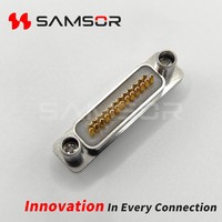 Connecteur rectangulaire en métal Micro-D à 25 broches série J30J, connecteur mâle J30J-25TJS, connecteurs à soudure MIL-DTL-83513