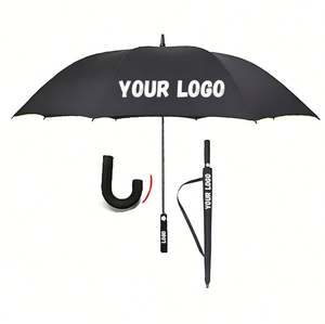 Parapluie de voyage personnalisé avec logo imprimé, cadeaux promotionnels d'entreprise, parapluie avec impression de logo - Product Image 1