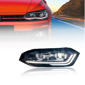 Nuovo Gruppo Fari a LED Modificati 12V per <span class=keywords><strong>Volkswagen</strong></span> <span class=keywords><strong>Polo</strong></span> '19, Temperatura Colore 6000K, Aggiornamento Ricambi per Veicoli Elettrici - Product Image 2