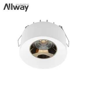 Plafond Verzonken Ontspiegeld Armatuur Aluminium Behuizing Moderne Home Office 12W Led Spotlight