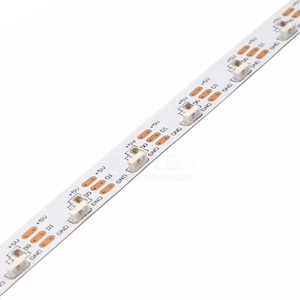 Tiras LED RGB <span class=keywords><strong>SK6812</strong></span> 5V <span class=keywords><strong>4020</strong></span> con Emisión Lateral, 60/144 LED/M, IC Interno Programable, Iluminación LED para Decoración Navideña - Product Image 4