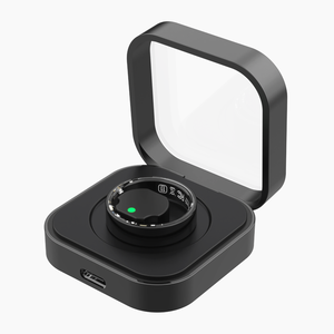 Anneau intelligent HK06 avec écran pour femmes et hommes, étui de charge gratuit, suivi de la fréquence cardiaque, SpO2, sommeil, pas, pression - Product Image 5