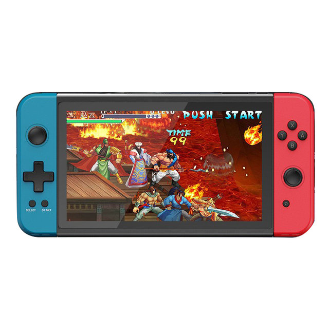 X70 Handheld Players Video Game Console Supports Multiple Emulators With 7.0-Inch High-Definition Screen