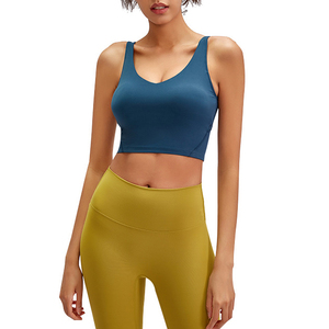 Fitness <span class=keywords><strong>yoga</strong></span> y <span class=keywords><strong>yoga</strong></span> sujetador de chaleco de verano monos básicos de alta calidad impreso deportes bra - Product Image 3