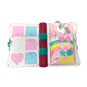 Cahier magique pour filles accessoires de fabrication de bijoux secrets autocollant fait main dessin animé multi beauté décoration livre magique pour enfants cadeau - Product Image 4