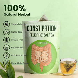 Té Verde Herbal <span class=keywords><strong>para</strong></span> el Alivio del Estreñimiento, Marca Privada OEM, Laxante Natural con Té Detox Triphala en Bolsitas - Product Image 5
