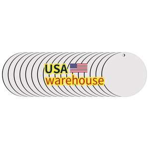 Ornamenti per Sublimazione <span class=keywords><strong>in</strong></span> MDF a Doppia Faccia, Cerchi 10x10cm, Vendita all'Ingrosso, Articoli Natalizi Made <span class=keywords><strong>in</strong></span> China, Marca 1 - Product Image 1