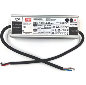 Fuente de Alimentación LED Regulable HLG Serie HLG-100H-12A, Impermeable IP67, 40W-600W, con Salida de 3A y Frecuencia para Iluminación MEANW - Product Image 2