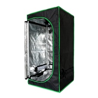 120x120x200cm 600D Oxford tissu hydroponique Mylar boîte de culture intérieure kit de culture complet tente