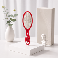 Brosse à cheveux TaoLu personnalisée avec logo, coussin d'air, brosse démêlante populaire à aiguilles en acier, brosse à cheveux écologique pour massage du cuir chevelu