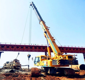 リフティング機械ホイスト装置55トンクローラークレーンXGC55Tクレーンクローラー価格41mメインブーム - Product Image 1