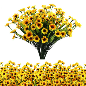 Artificial Daisy Bouquet 30cm-100cm Plastic High Simulation <b>Wedding</b> Home Decor <b>Props</b> - Product Image 4