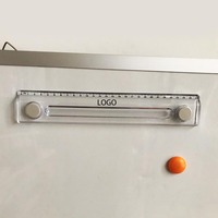 Règle magnétique 27cm en plastique personnalisé avec loupe