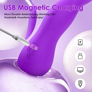 Vibrateur de qualité supérieure, jouets sexuels rechargeables, vibrateur féminin à 10 fonctions, vibrateur en silicone pour point G, masseur. - Product Image 5