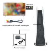 GS5 filaire Home Gaming player construit avec 620 jeux P5 Dual Player Controller Retro Mini tv console de jeux vidéo