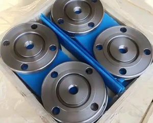 Brida de Cara Elevada ASTM A105 de 1 Pulgada con 4 Orificios para Pernos, de Acero al Carbono Estándar, Disponible para OEM, para Uso en Tuberías Industriales Generales - Product Image 1